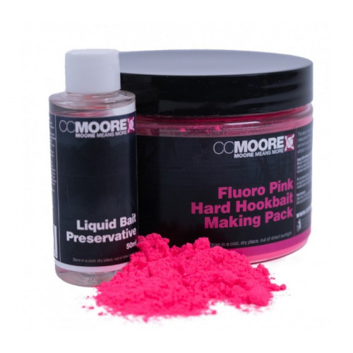 Микс за Pop up топчетa Ccmoore Fluoro Pink Hard Hookbait Making Pack