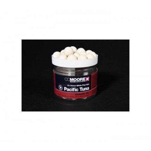 Плуващи топчета CCMOORE Pacific Tuna Pop up White 13/14 мм