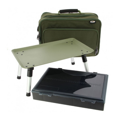 Комплект чанта с масичка NGT Two Tier Box Case