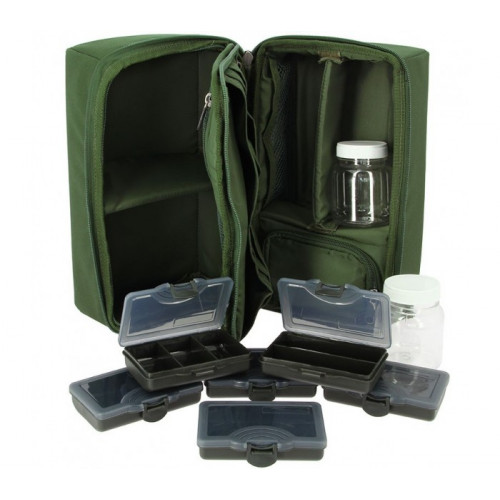 Шаранджийска чанта NGT Complete Rigid Carp Rig Pouch System