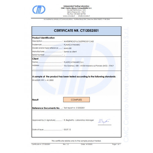 Водоустойчив куфар Plastica Panaro Max Nero 430