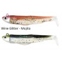 Силиконова примамка Fiiish Black Minnow No2 Double Combo - 9 см, 8 гр