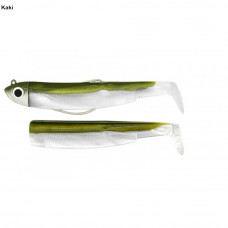 Силиконова примамка Fiiish Black Minnow No5 Combo - Jig Head 60 гр + 2 Lure Bodies 16 см