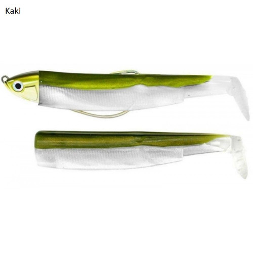 Силиконова примамка Fiiish Black Minnow No3 Combo - Jig Head 18 гр + 2 Lure Bodies 12 см