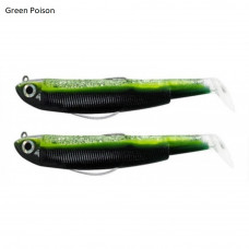 Силиконова примамка Fiiish Black Minnow No3 Double Combo - 12 см, 12 гр