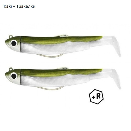 Силиконова примамка Fiiish Black Minnow No3 Double Combo - 12 см, 12 гр