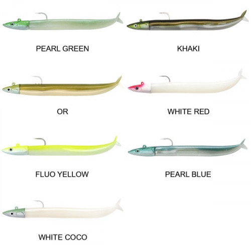 Силиконова примамка Fiiish Crazy Sand Eel No1 Double Combo - 10 см, 10 гр