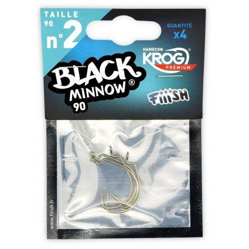 Kуки Fiiish Black Minnow VMC Krog Premium №2