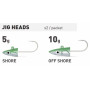 Джиг глава Fiiish Crazy Sand Eel No1 Jig Head 10 гр Off Shore