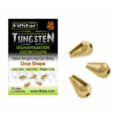 Волфрамово утежнение Filstar Hook Weight/Nymph Body - Drop Shape