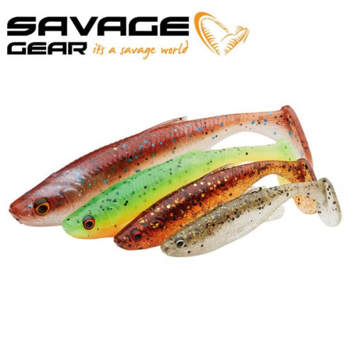 Силиконова примамка SG Fat Minnow T-Tail 10.5 см