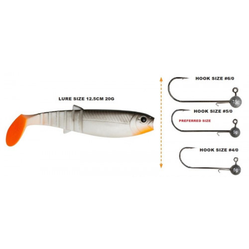 Силиконова примамка Savage Gear Cannibal Shad 12.5 см