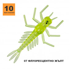 Силиконова примамка Toirtap Личинка Веснянки 1.4" Силиконова примамка Toirtap Личинка Веснянки 1.4"