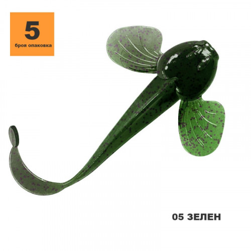 Силиконова примамка Toirtap Попче Т 2.25"