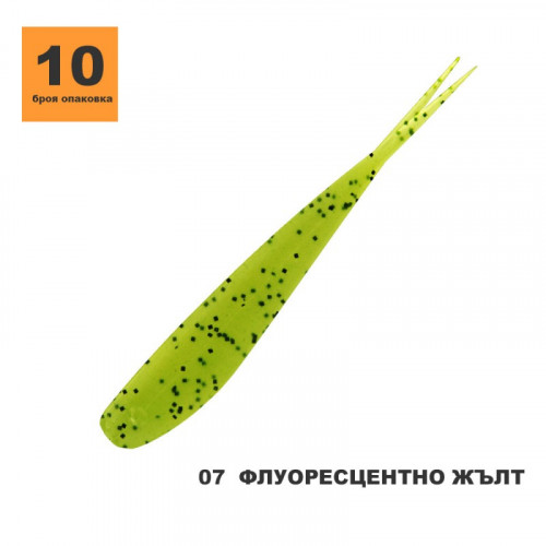 Силиконова примамка Toirtap Слаг - Т 2.5"