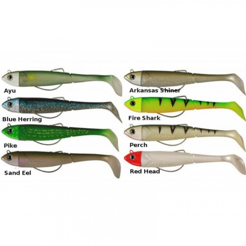 Силиконова примамка DAM Effzett Kick - S Minniw Weedless Paddle Tail