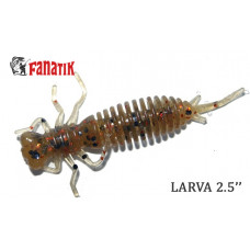 Силиконова примамка  Fanatik Larva 2.5"