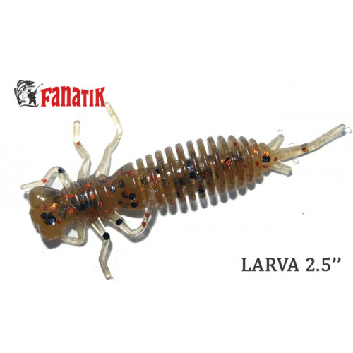Силиконова примамка  Fanatik Larva 2.5"