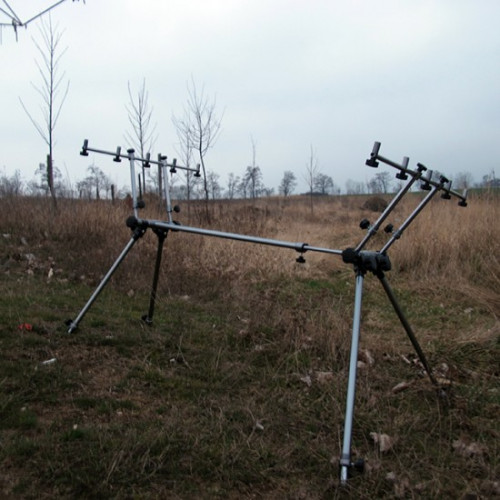 Шаранджийска стойка Carp Focus Alu Gun Smoke 5