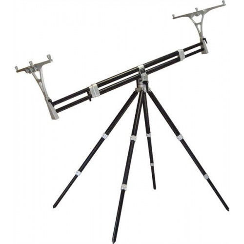 Шаранджийска стойка Meccanica Vadese Nick 95 Black & Steel 3 Rods 