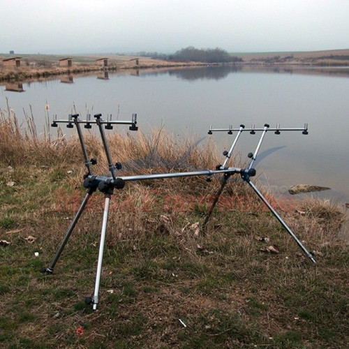 Шаранджийска стойка Carp Focus Alu Gun Smoke 5