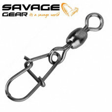 Вирбел с карабинка Savage Gear Eggsnap Swivel 