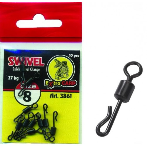 Вирбел бърза връзка Extra Carp Quick Change Swivel