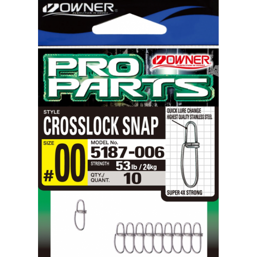 Карабинки Owner Crosslock Snap 