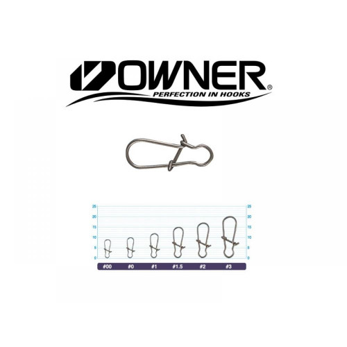 Карабинки Owner Quick Snap 52802