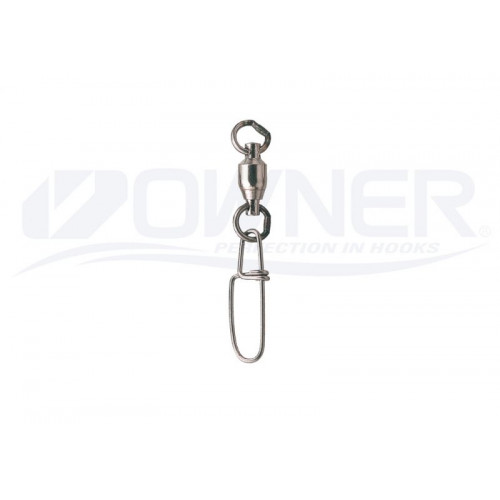 Вирбел с карабинка Owner Strong Snap Ball Bearing - 52808