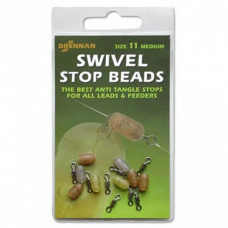 Силиконови буфери с вирбел Drennan Swivel Stop Beads