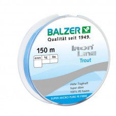 Плетено влакно Balzer Iron Line Trout X3 Blue