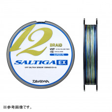 Плетено влакно Daiwa Saltiga 12 Braid UVF + SI – Multicolour 300 м