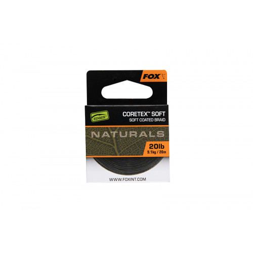 Влакно за поводи Fox Edges Naturals Coretex - Soft