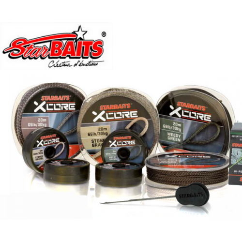 Лидкор Starbaits X-Core Camo Brown 25 м