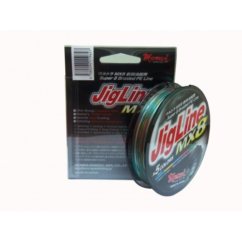 Плетено влакно Momoi  Jig Line MX8 Multicolor 500 м