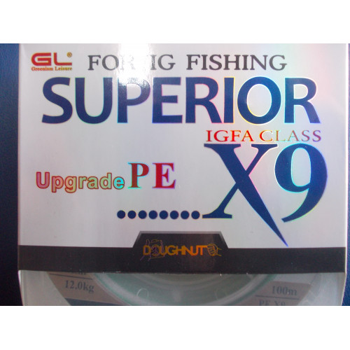 Плетено 9-нишково влакно GL Superior x 9