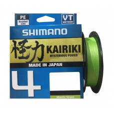 Плетено влакно Shimano Kairiki 4 150 м - Mantis Green