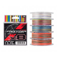 Плетено влакно YGK Frontier X8 Multi Color - Специална селекция