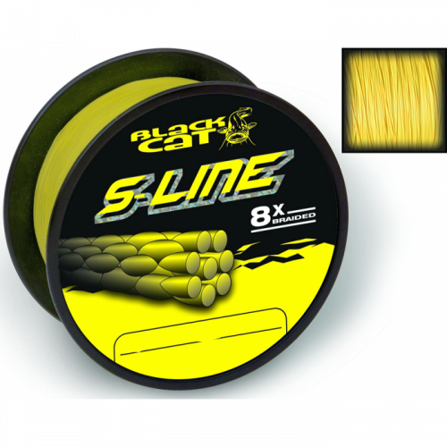 Плетено влакно Black Cat 8x S-Line