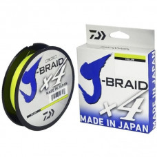Плетено Влакно Daiwa J-Braid X 4 - 135 м / жълто