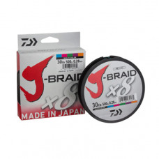 Плетено влакно Daiwa J-Braid X8 - 500 м / multi color