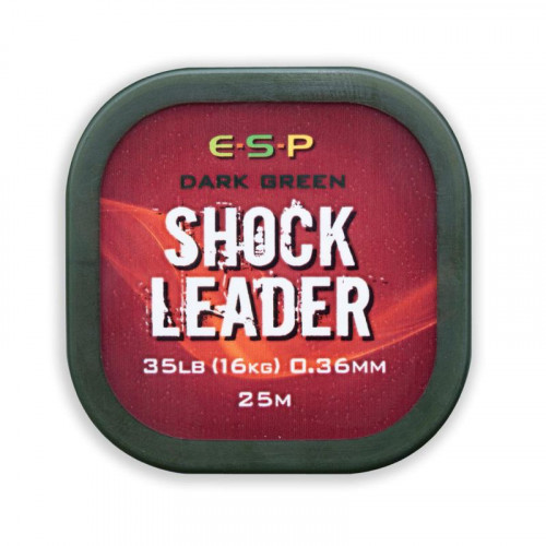 Повод ESP Shock Leader Dark Green