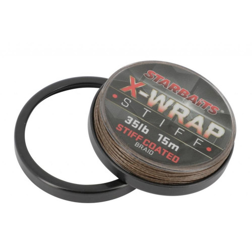 Шаранджийски повод с покритие SB X-Wrap STIFF Coated Braid