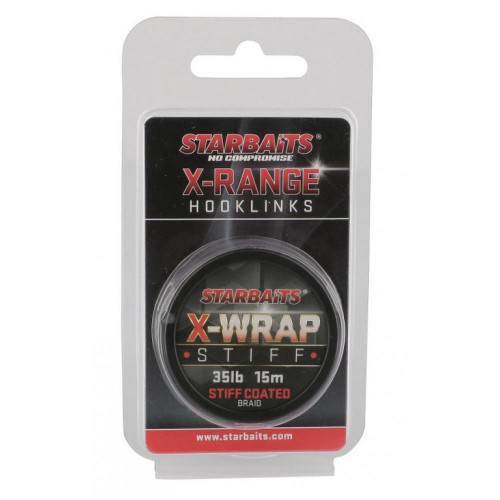 Шаранджийски повод с покритие SB X-Wrap STIFF Coated Braid