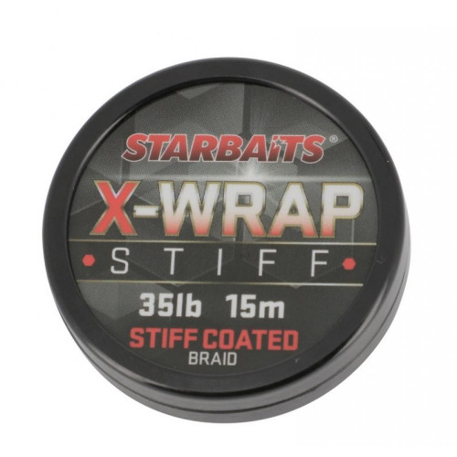 Шаранджийски повод с покритие SB X-Wrap STIFF Coated Braid