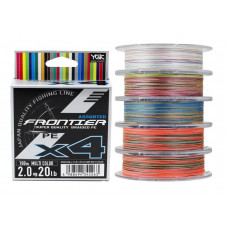 Плетено влакно YGK Frontier X4 Multicolor 