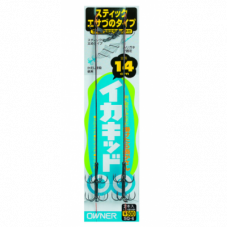 Монтаж с метален повод за калмари Owner Squid Jig