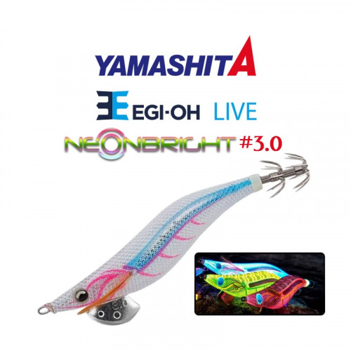 Калмарета Yamashita Egi-Oh Live Neonbright 3.0 / 90 мм 15 г 