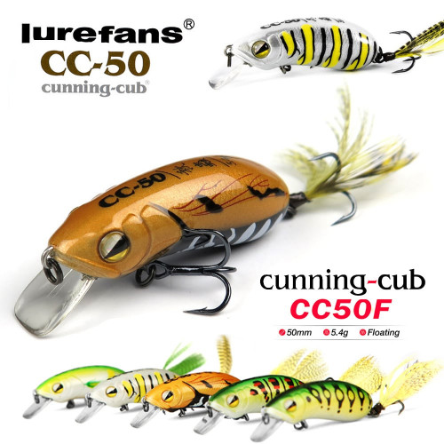 Воблер Lurefans CC50 F Cunning-Cub